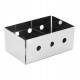 Porta Sachê 9,5cm Por 5,5cm Por 4cm De Aço Inox Mimo Style